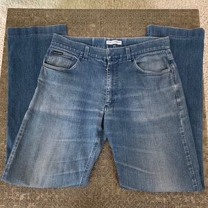 🔅Dolce & Gabana Bootcut Blue Denim Jeans Size EU 50